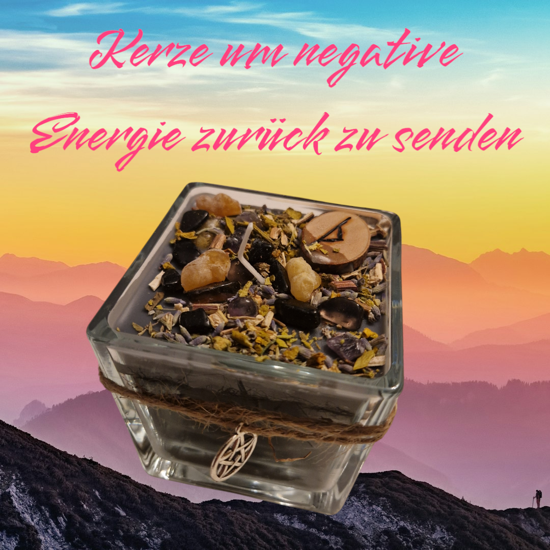 Runenkerze/ Ritualkerze