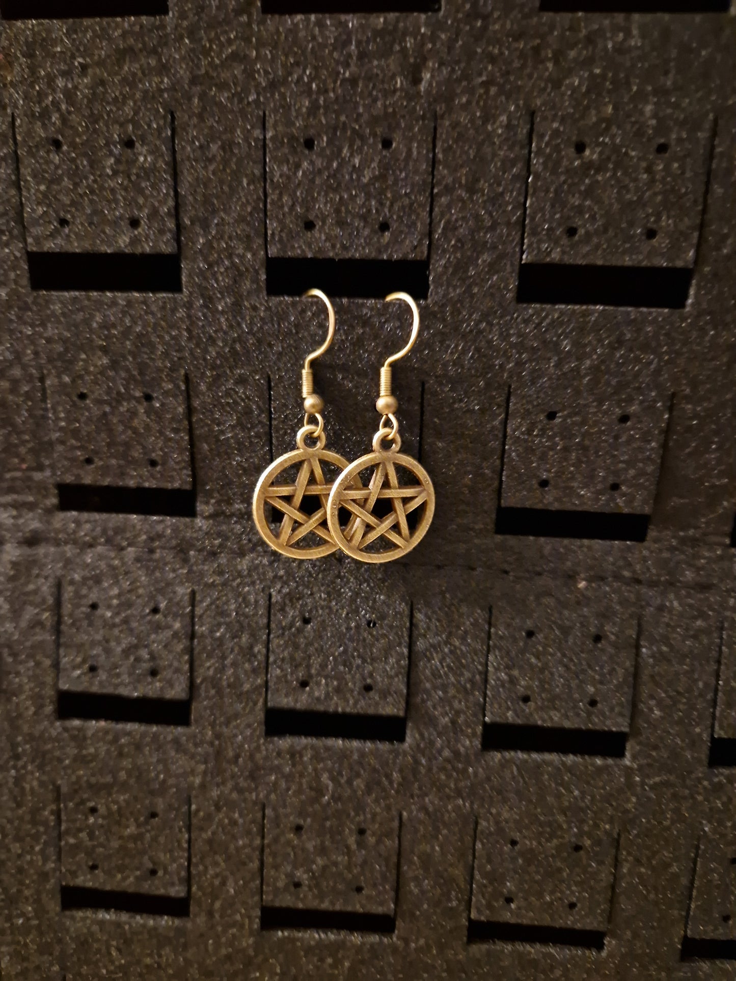 Pentagramm Ohrringe