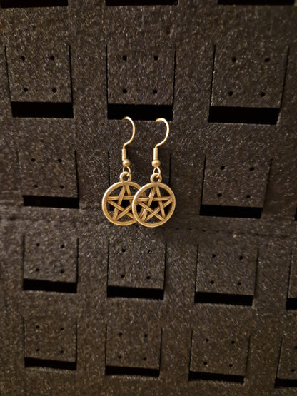 Pentagramm Ohrringe