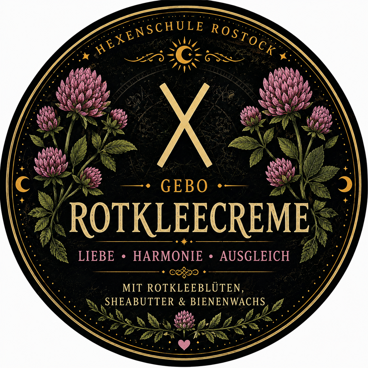 🌸 Rotkleecreme – Liebe, Harmonie & Ausgleich 🌸